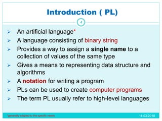 Programming.language | PPTX