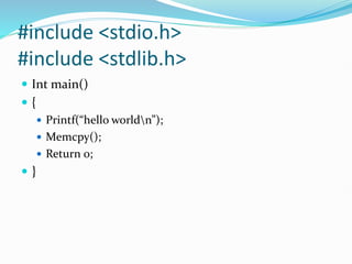 BasicCprogramtoexplain_helloWorld_inC.pptx