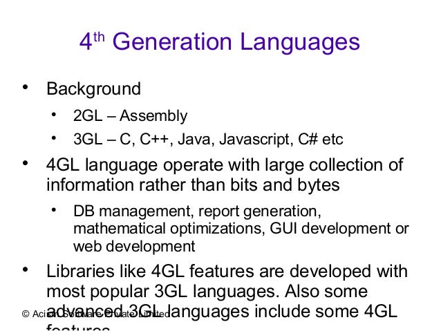 Technology Roundup - Programming Languages & Paradigms