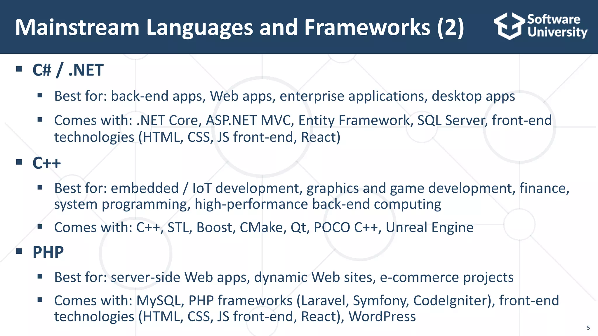 Programming Languages: Trends for 2021 | PPTX