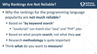 Programming Languages: Trends for 2021 | PPTX