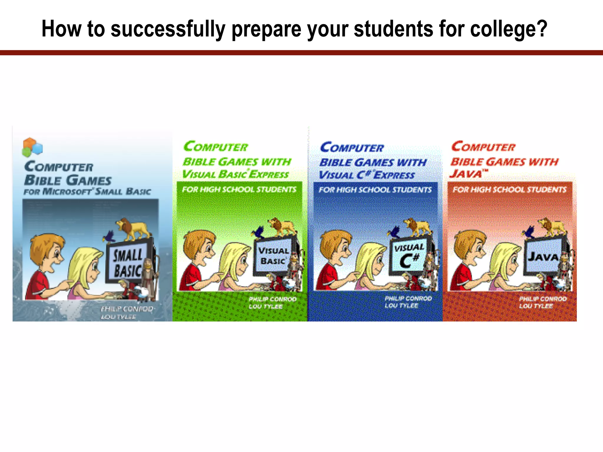 How to successfully prepare your students for college?
 