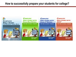 How to successfully prepare your students for college?
 
