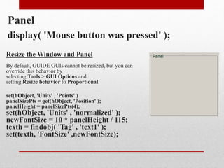 Programming a guide gui | PPTX | Programming Languages | Computing