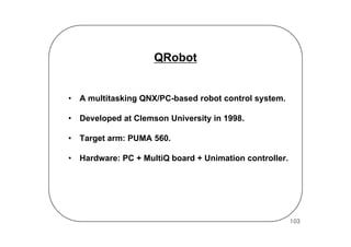 Programming And Controlling Puma Arms