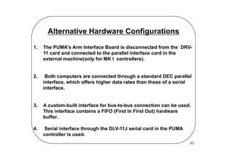Programming And Controlling Puma Arms