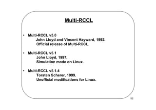 Programming And Controlling Puma Arms