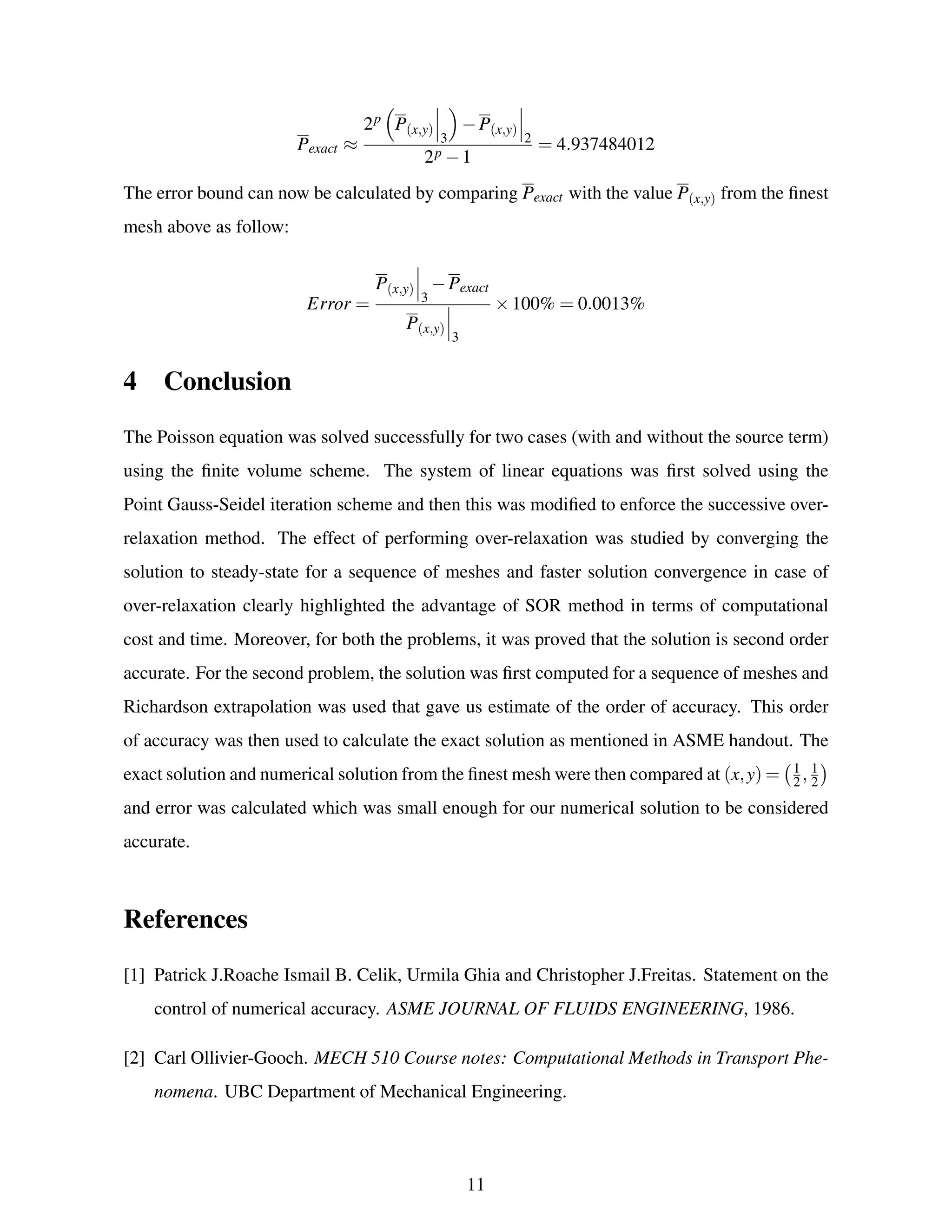 Solving the Poisson Equation | PDF