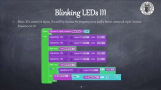 Blinking LEDs with Facilino | PPT