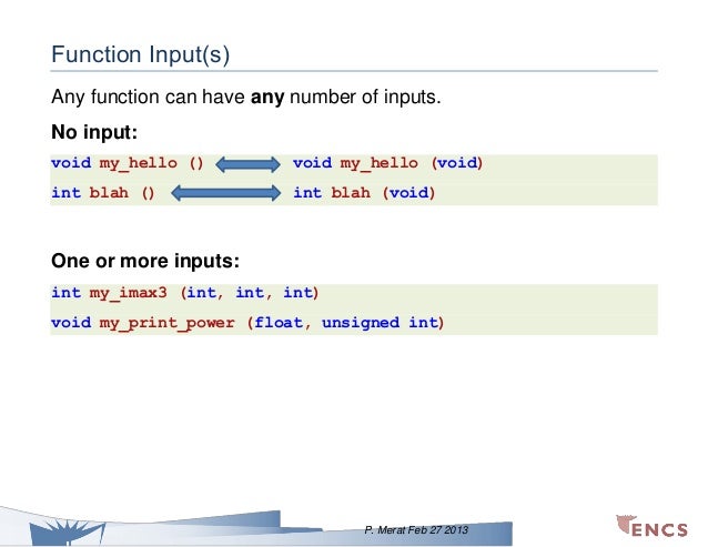 Programming in C++