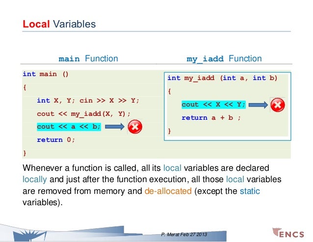 Programming in C++
