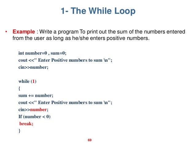 Basic Programming concepts - Programming with C++