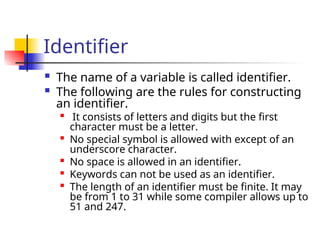Programming Concepts Lec-02.ppt /Elements comprising BONE tissue | PPT