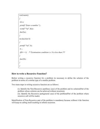 Programming & Data Structure Lecture Notes | PDF