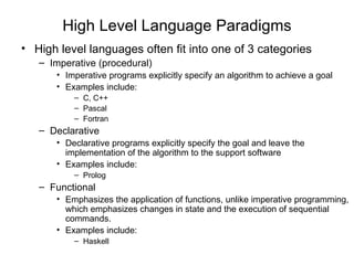 Programming For A2 Comp | PPT