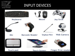 INPUT DEVICES
 