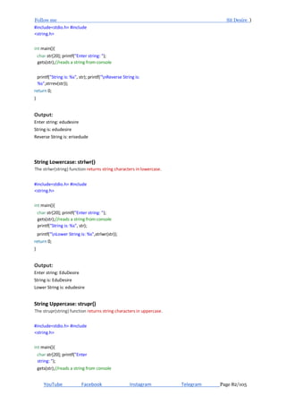 Programming for Problem Solving | PDF