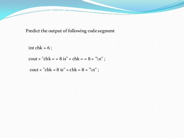 Programming fundamental