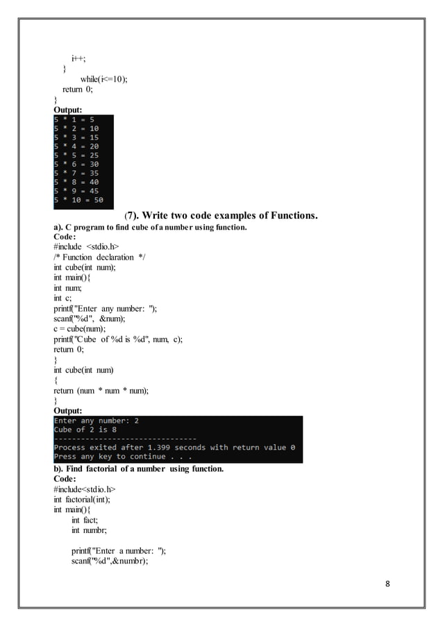 Programming fundamentals | PDF