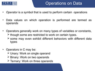 Single Operand Programming Fundamentals - Lecture 1.ppt