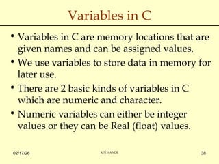 Programming Fundamentals In C Language | PPT