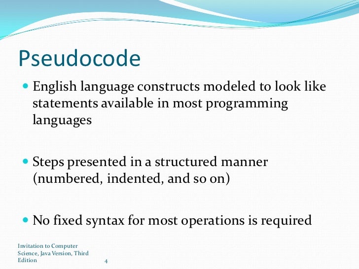 Programming fundamentals lecture 3