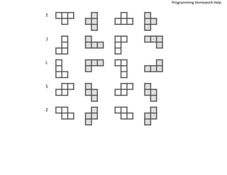 Programming Homework Help
 