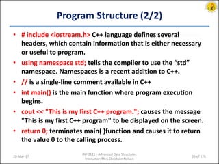 Programming in c++ | PDF