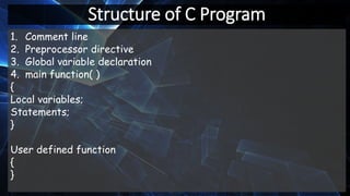 Programming in c | PPSX
