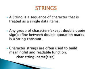 Programming in c | PPTX