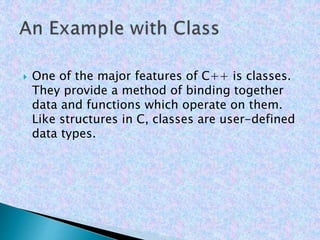 Programming in c++ | PPT