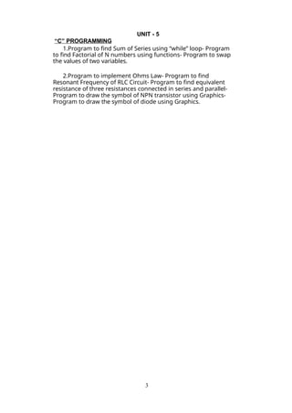 Full Basic Programming in c material ppt | PPTX