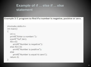 Programming in C | PPTX