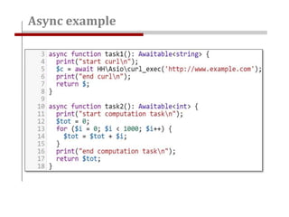 Async example
 