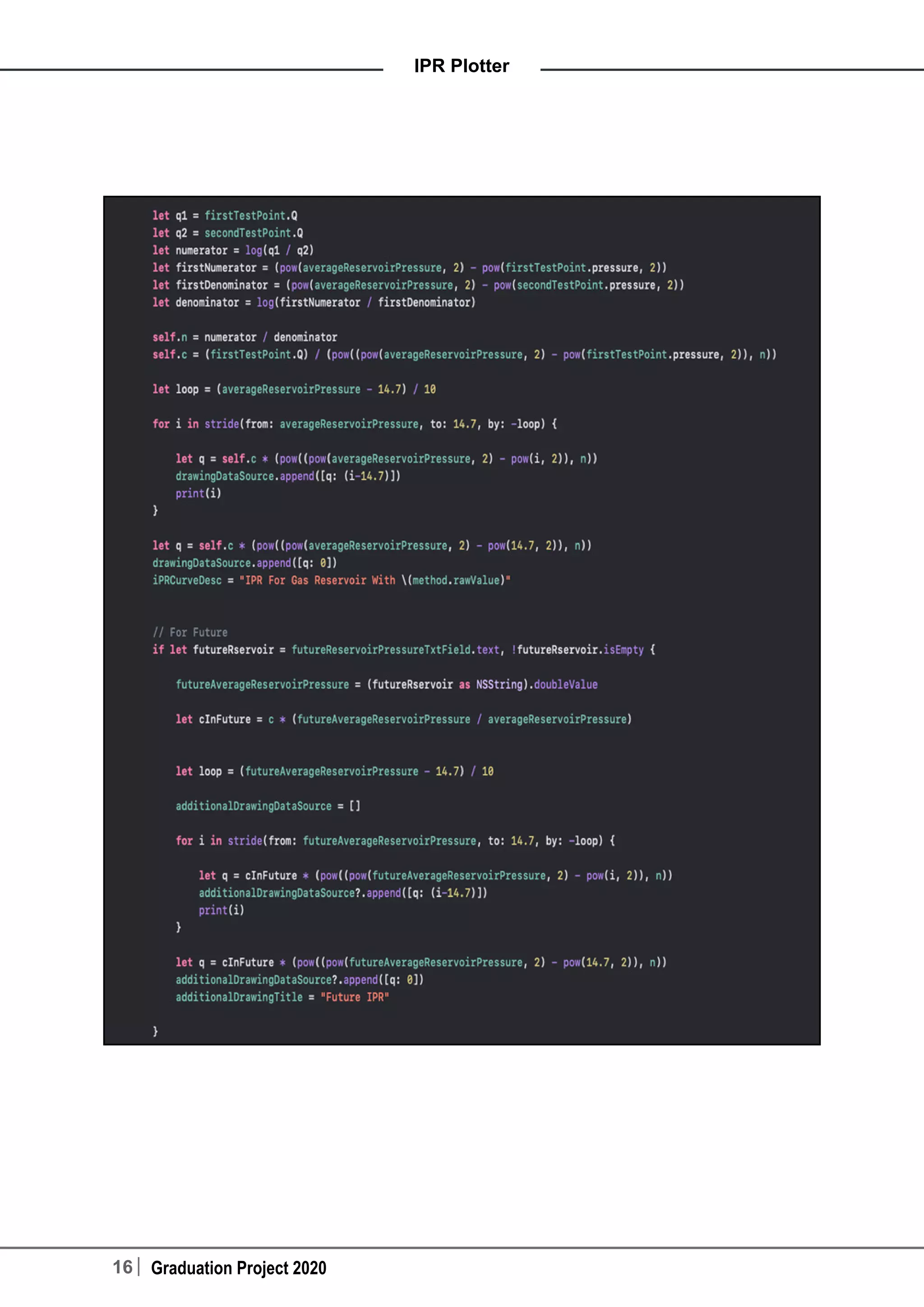 16 Graduation Project 2020
IPR Plotter
 