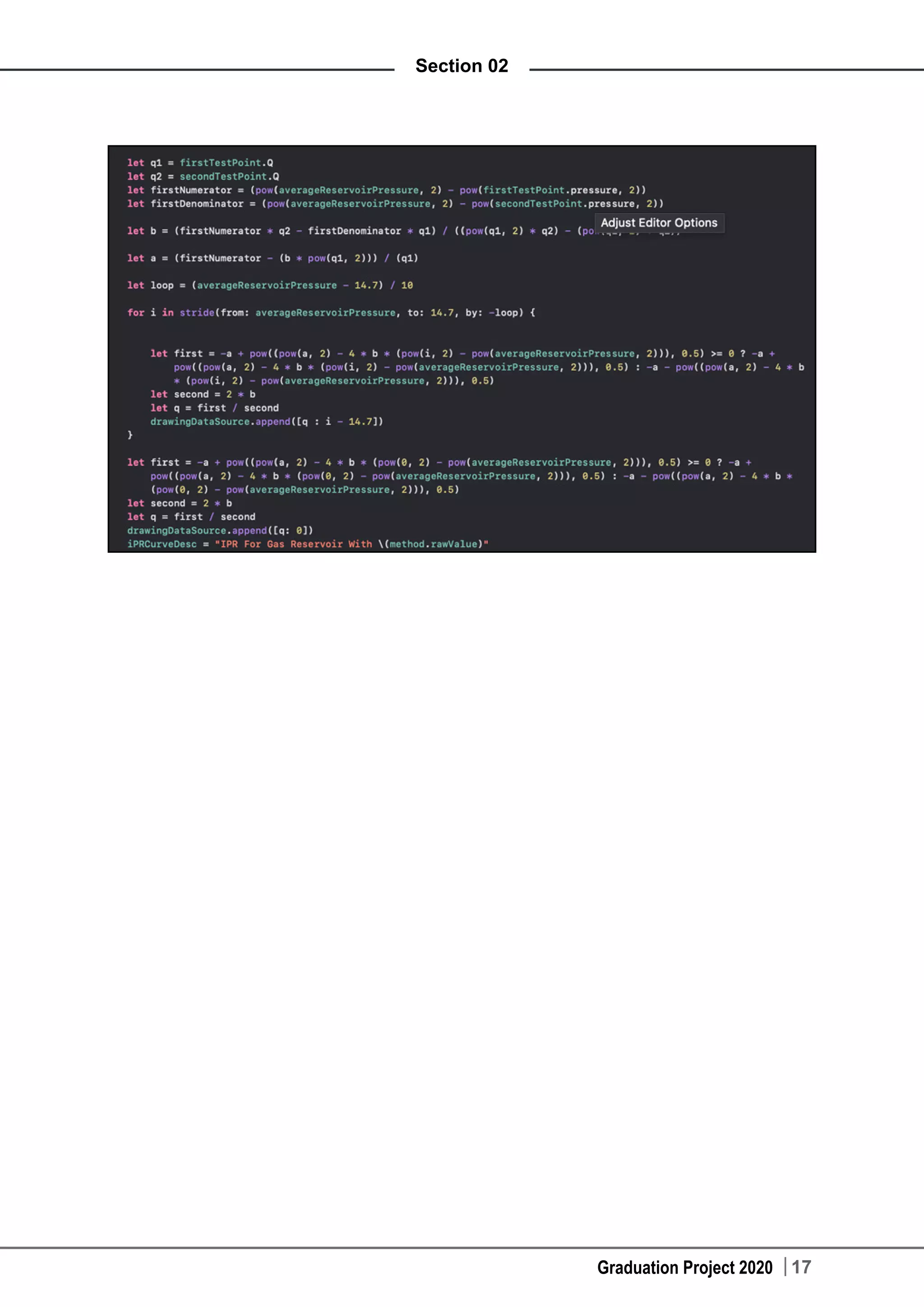 Graduation Project 2020 17
Section 02
 