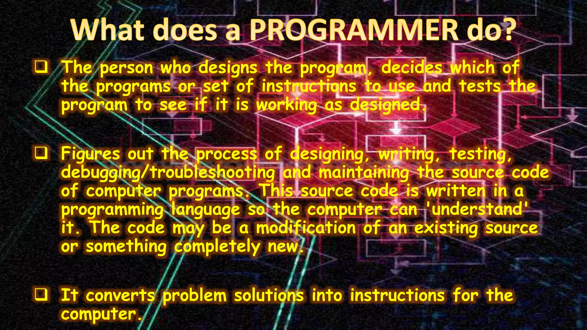 Introduction to Programming | PPT
