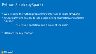 Programming in Spark using PySpark      