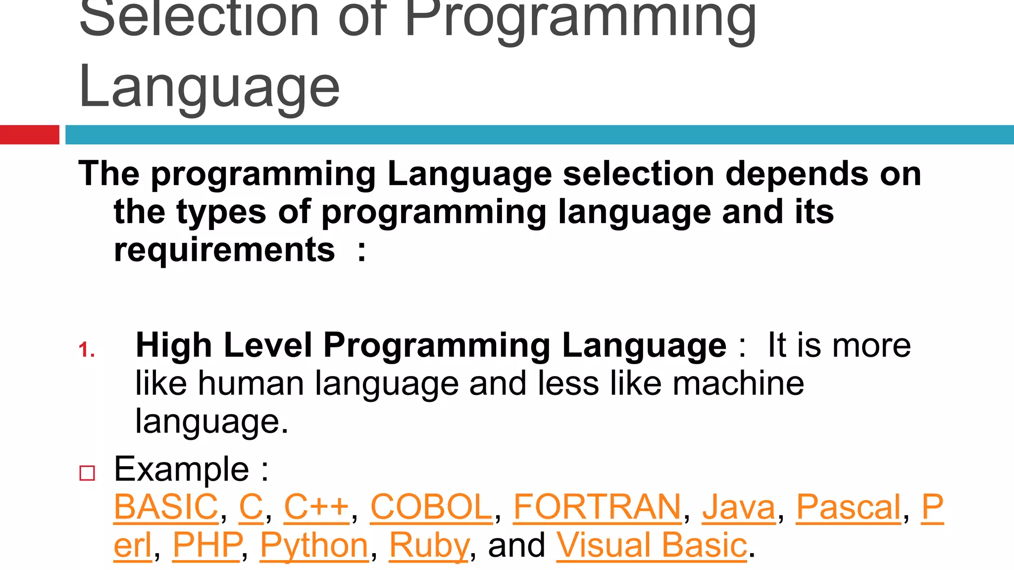 Programming introduction | PPT