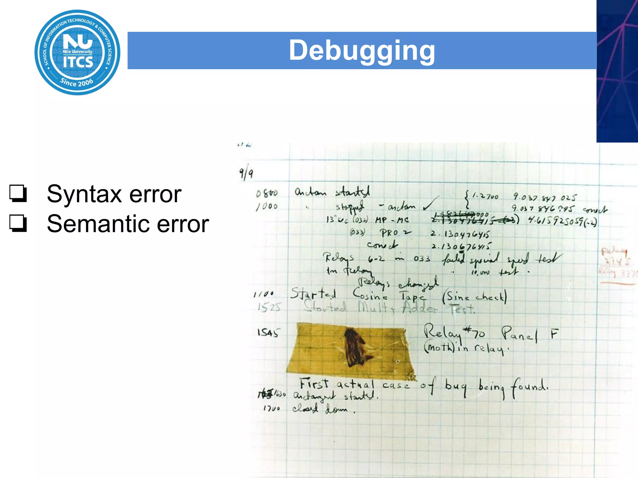 Programming in a Nutshell | PPT