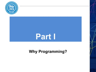 Programming in a Nutshell | PPT
