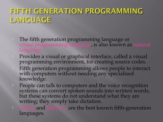 Programming language | PPT