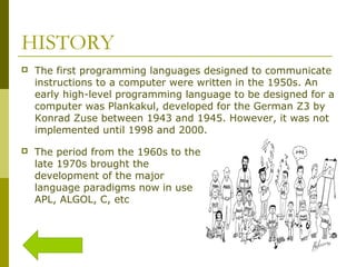 Programming language | PPT