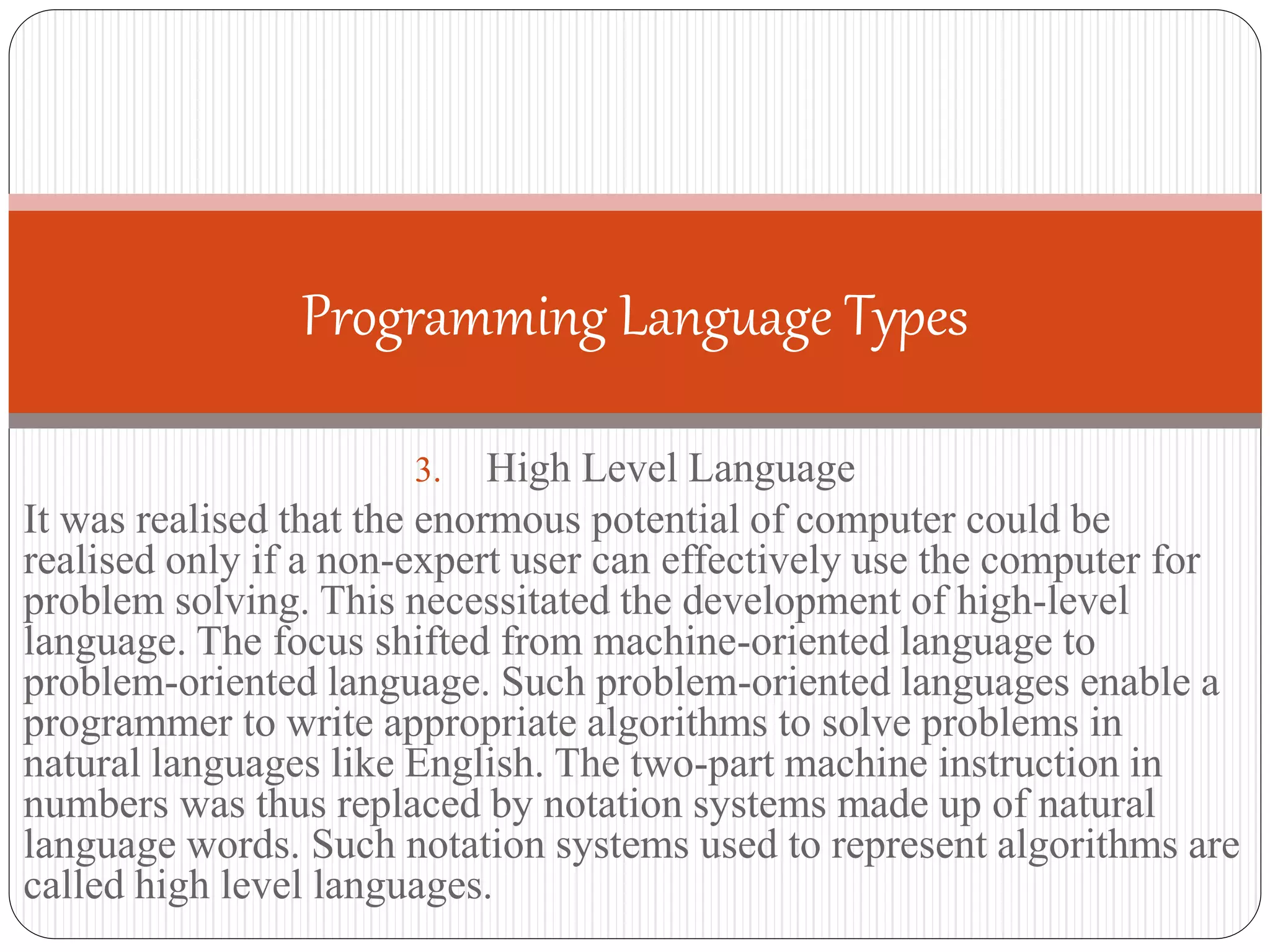 Programming language | PPT