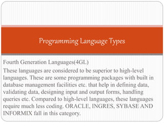 Programming language | PPT