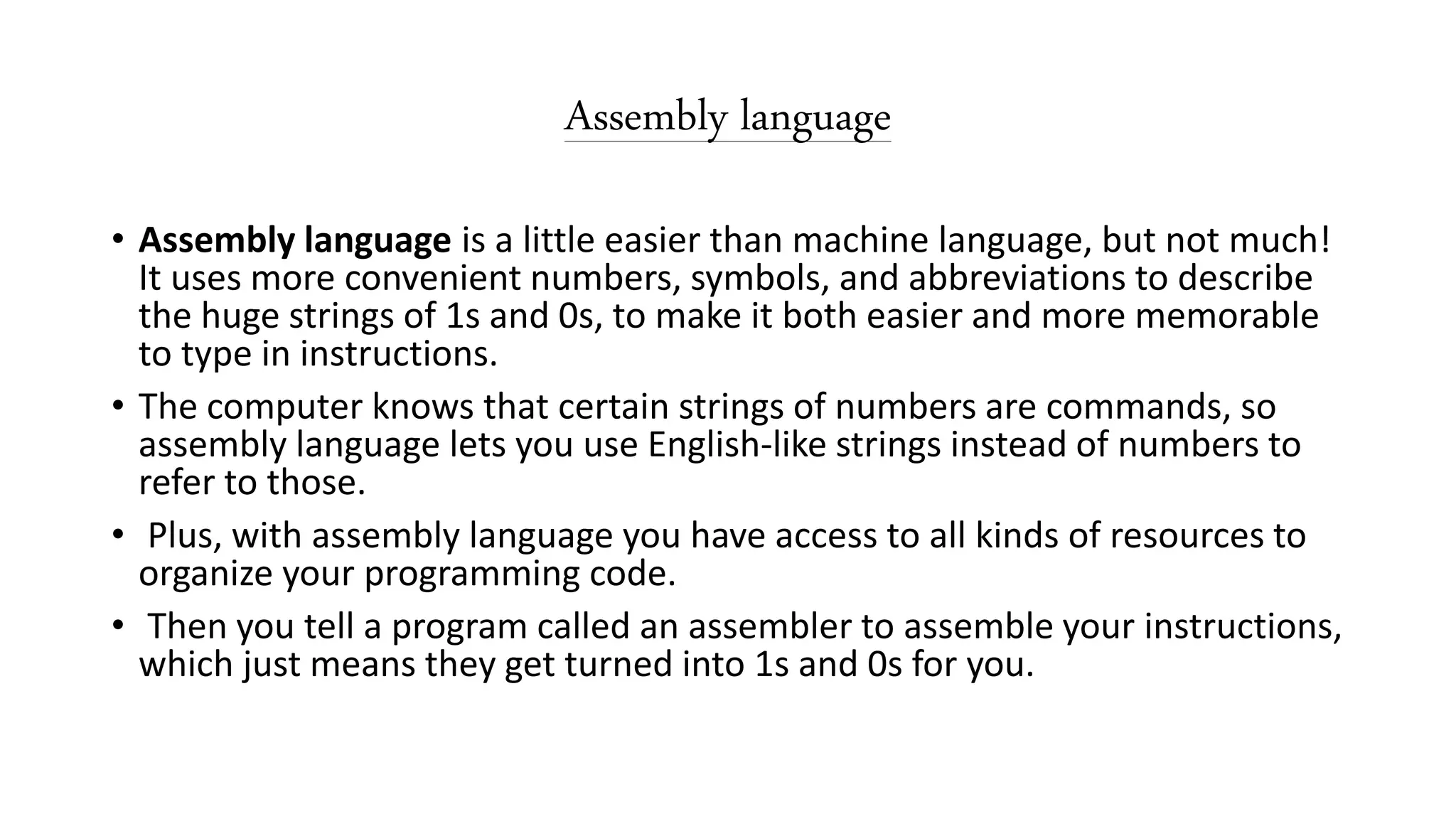 Programming Language | PPT