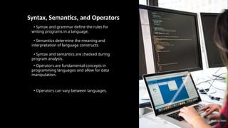 programming language.pptx computer techn | PPTX