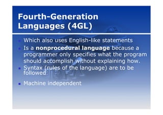 Programming language | PPT