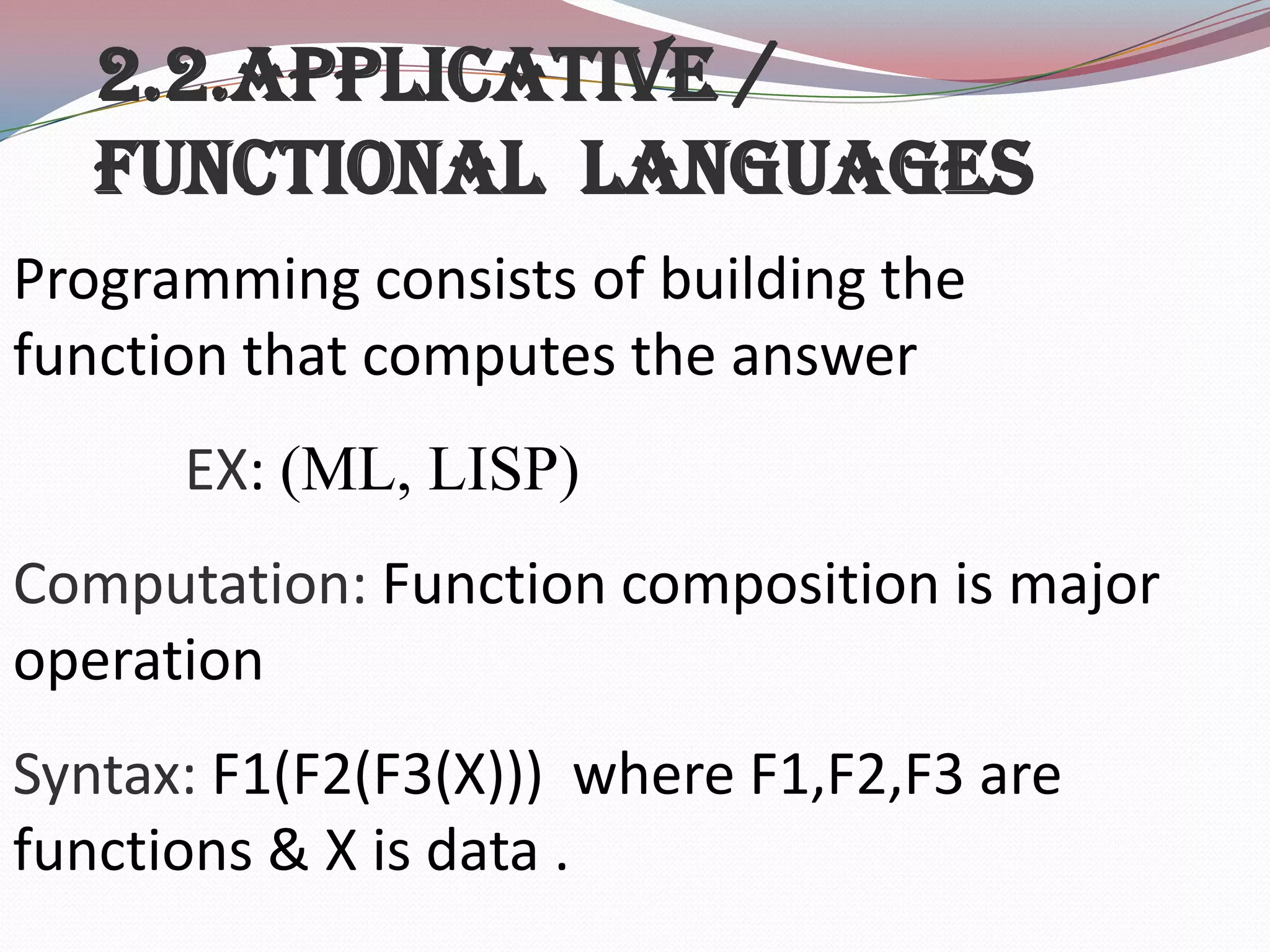Programming language design and implemenation | PPT