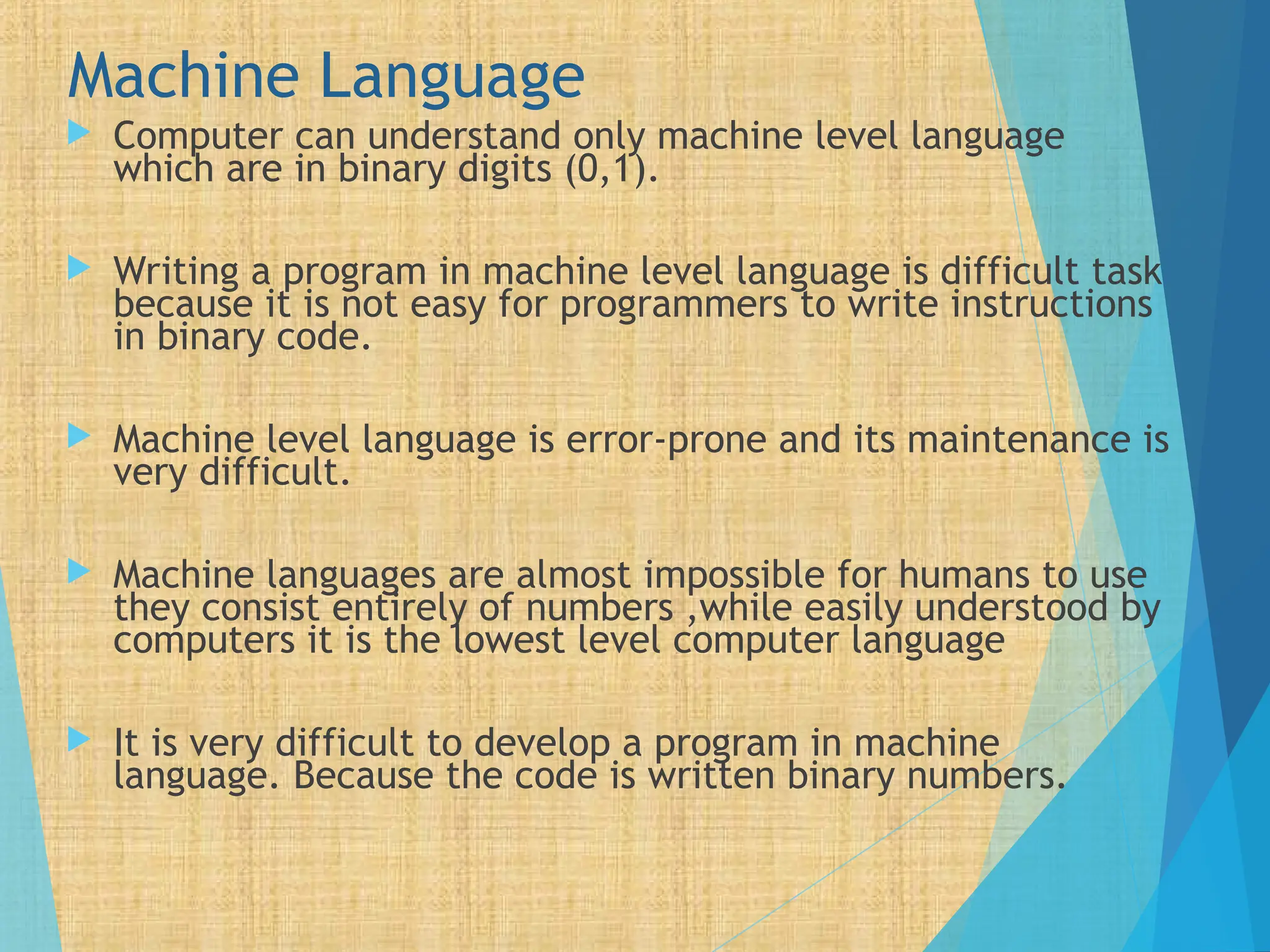Programming language basics.ppt Computer Science | PPT